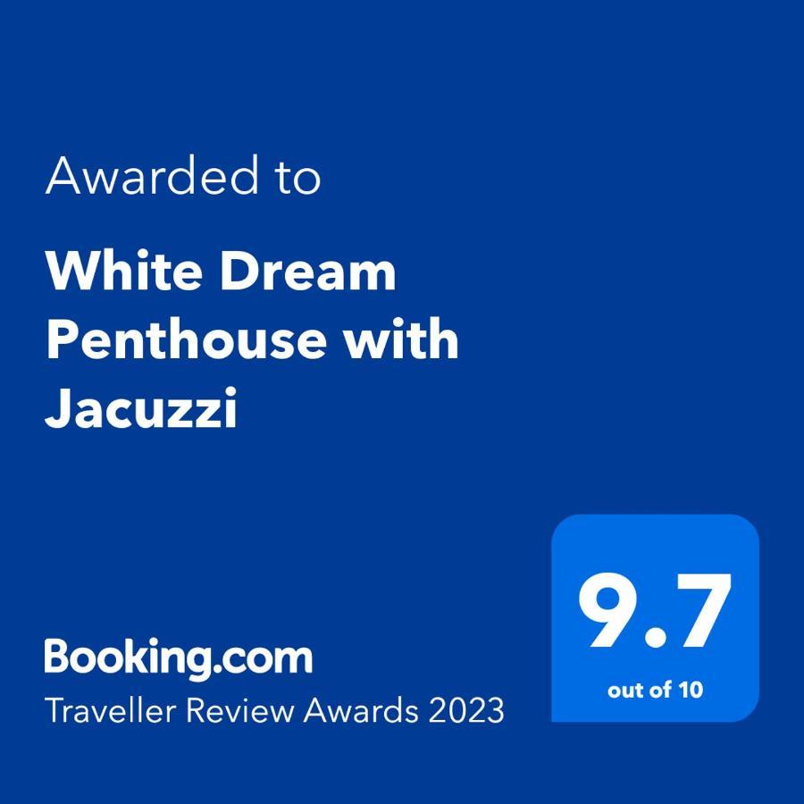 Апартаменты White Dream Penthouse With Jacuzzi Брашов Экстерьер фото